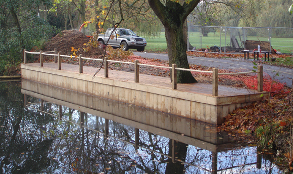 Waterside Installations For fishing, viewing etc.